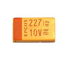220μF 10V 20% Tantalum Capacitor SMD Epcos